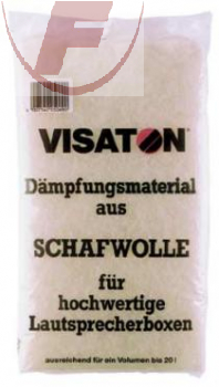 Dämpfungsmaterial, reine Schafwolle