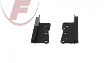 Halterung für Doppel DIN Gerät, Farbe schwarz