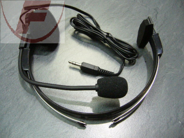 Headset mono mit 3,5 Klinkenstecker