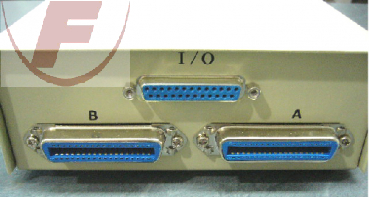 COM 726 Data T-Switch 1x D-SUB-Buchse 25 polig 2x Centronics-Buchse 36 polig