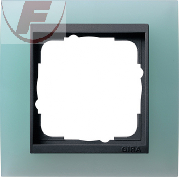 GIRA Event Abdeckrahmen 1f. (opak mint, anthrazit) 021185