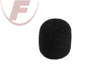 WS-20, Windschutz für Mikrofon, Ø=12-14 mm, schwarz