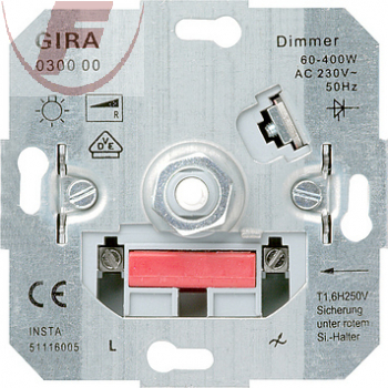 GIRA Dimmer Einsatz 400W 030000