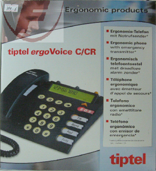 Tiptel ergo Voice C/CR, Telefon, schnurgebunden