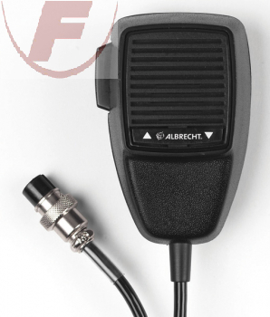 CB-Mikrofon, dynamisch, mit UP/Down. 6-poliger Stecker