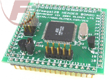 ATMEGA128-16 Header-Board
