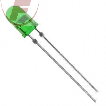 LED, 3mm, rund, grün, Standard, 20mA