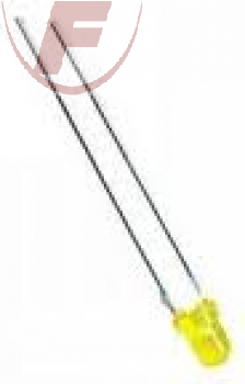 LED, 3mm, rund, gelb, Standard, 20mA