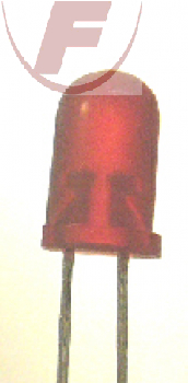 DUO-LED, rot/rot, 20mA, 5 mm , 2 PIN