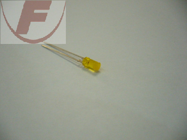 Runde LED, 5mm, gelb