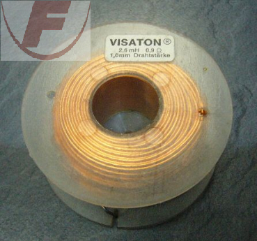 Luftspule 2,6  mH, 1,0mm, 0,90 Ohm