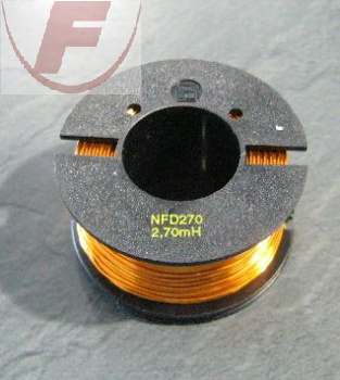 Luftspule 2,7 mH, 0,8mm, 1,29 Ohm