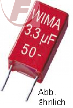 22nF/63V, WIMA MKS2 RM5mm - MKT-Kondensatoren