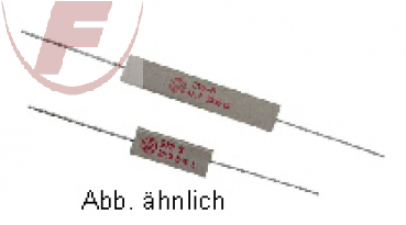 0R1 / 5Watt 10% axial KH208-8 - Keramische Hochlast-Drahtwiderstände VITROHM