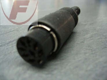 DIN-Kupplung 8-pol. 270°