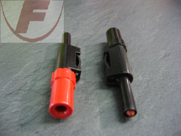 SLS 20 B ROT, 4 mm Turmstecker ROT - Hirschmann 931825101