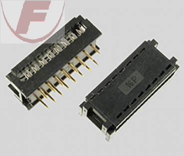 DIP/DIL-IC-Sockel-Verbinder 16-polig