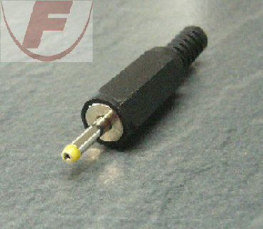 DC-Stecker, 2,4/0,8mm, L= 9mm