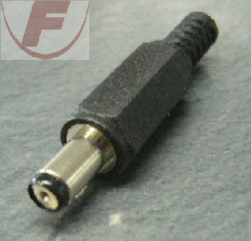 DC-Stecker, 5,0/0,8mm, L= 9mm