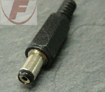 DC-Stecker, 5,5/1,7mm, L= 9mm