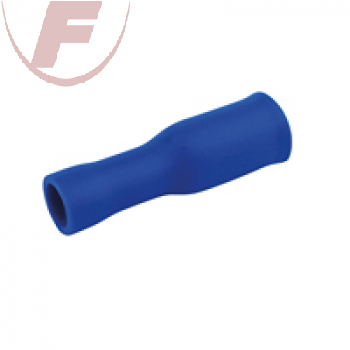 RSH mit PVC-Vollisolation 1.5-2.5 mm², blau, 50 Stück.
