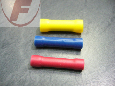 Stossverbinder mit PVC-Isolation rot, 0,25-1,5mm²