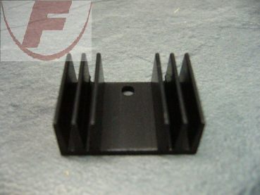 Kühlkörper 20x29x12 mm , TO- 220,schwarz eloxiert