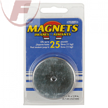 Magnet rund 51x6,5 mm mit Loch