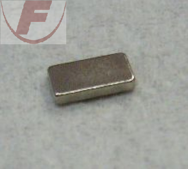 Permanent-Magnet, NdFeB, 10x5x1,9mm