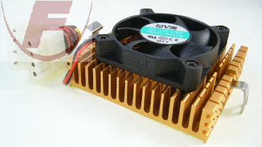 CPU-Kühler, 70x63x30, mit Lüfter, 12 Volt, für P6