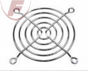 Lüftergitter für 40x40, 2 Ringe