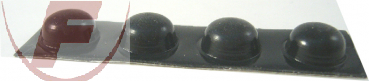 Gerätefuß, selbstklebend Rund 11x5mm