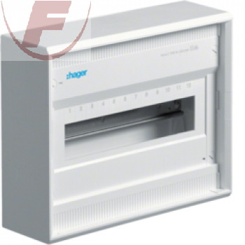 Kleinverteiler AP 1x12PLE IP30 DIN4387 - Hager Volta VA12CN