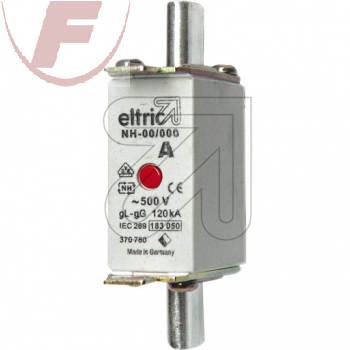NH-Sicherungseinsätze, Größe 00/000, 20A, 500V