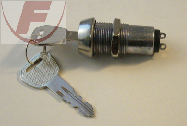 Schlüsselschalter 125V/1A 1xEIN 18 mm Ý