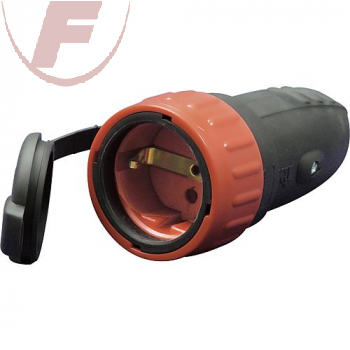 Gummi-Kupplung mit Deckel und Verriegelung, IP 44