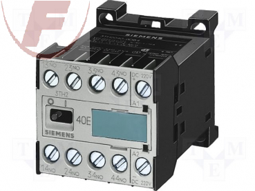 Hilfsschütz, 24VDC, 3A, 4Schließer - Siemens 3TH2040-0BB4
