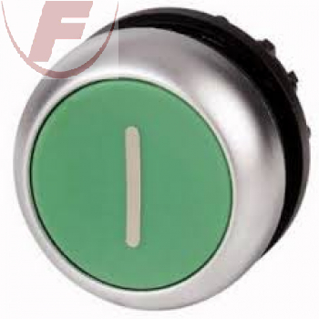 Eaton Drucktaste flach,grün M22-D-G-X1