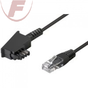 TAE-F-Stecker > RJ45-Stecker (8P2C), 15m - DSL/VDSL - Routerkabel