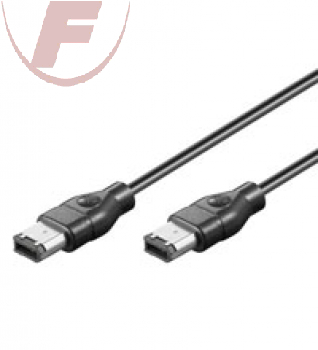 FireWire-Kabel, 1,8m, 400 6pol. Stecker> 6pol. Stecker, IEEE1394