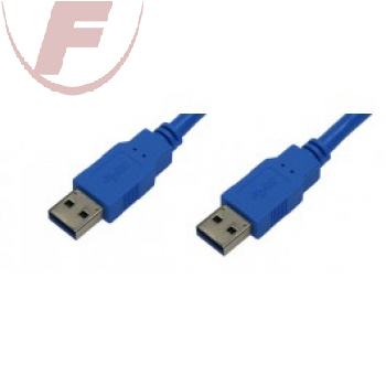 USB-3.0 Kabel, USB-A/A Stecker/Stecker, 3,00m