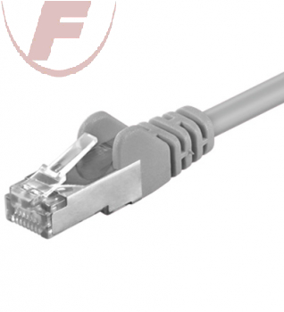 CAT 5e Patchkabel SF/UTP RJ45 2m grau