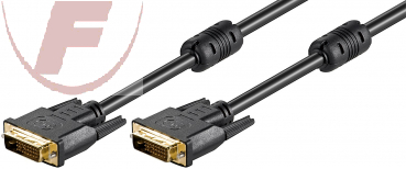 DVI-D Kabel 24+1 Dual Link, 10m FullHD