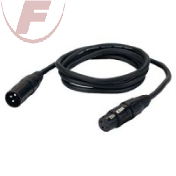 Audiokabel Symmetrisch 3m, XLR Stecker / XLR Kupplung FL013
