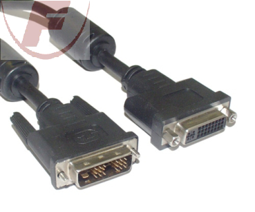 DVI-D Verlängerungs-Kabel 24+1 Single Link 1,8m, DVI-D Stecker> DVI-D Buchse