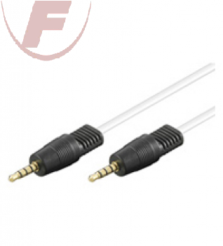 3,5mm Klinkenkabel, 4 pol., 1m