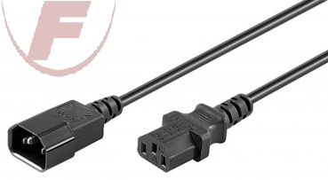 Netzkabel, Kaltgerätekupplung> Kaltgerätestecker1,5m