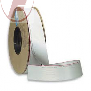 10-poliges Flachbandkabel, grau - Meterware - RM=1,27mm