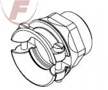 Kabelverschraubung metall, PG 29 für KabelØ 19-29mm SKV 29 Harting 09000005106