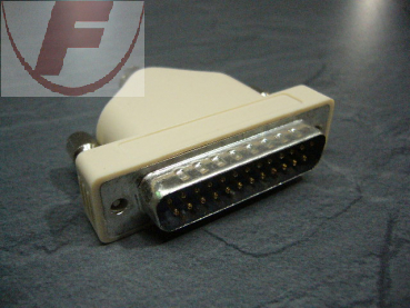 Adapter Stecker 6-polig Mini DIN Stecker/ SUB-D-25polig Stecker